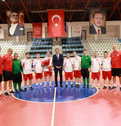TOKAT BELEDİYESİ, AVRUPA ŞAMPİYONASI YOLUNDA MİLLÎ TAKIMIMIZA EV SAHİPLİĞİ YAPIYOR