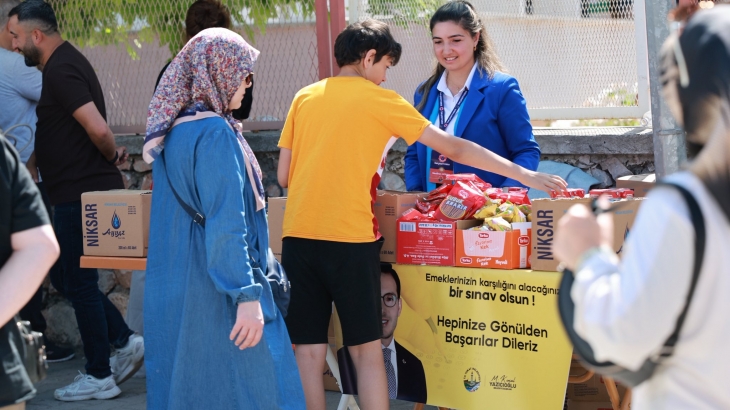 Tokat Belediyesi YKS Günlerinde Öğrenci ve Velileri Yalnız Bırakmadı