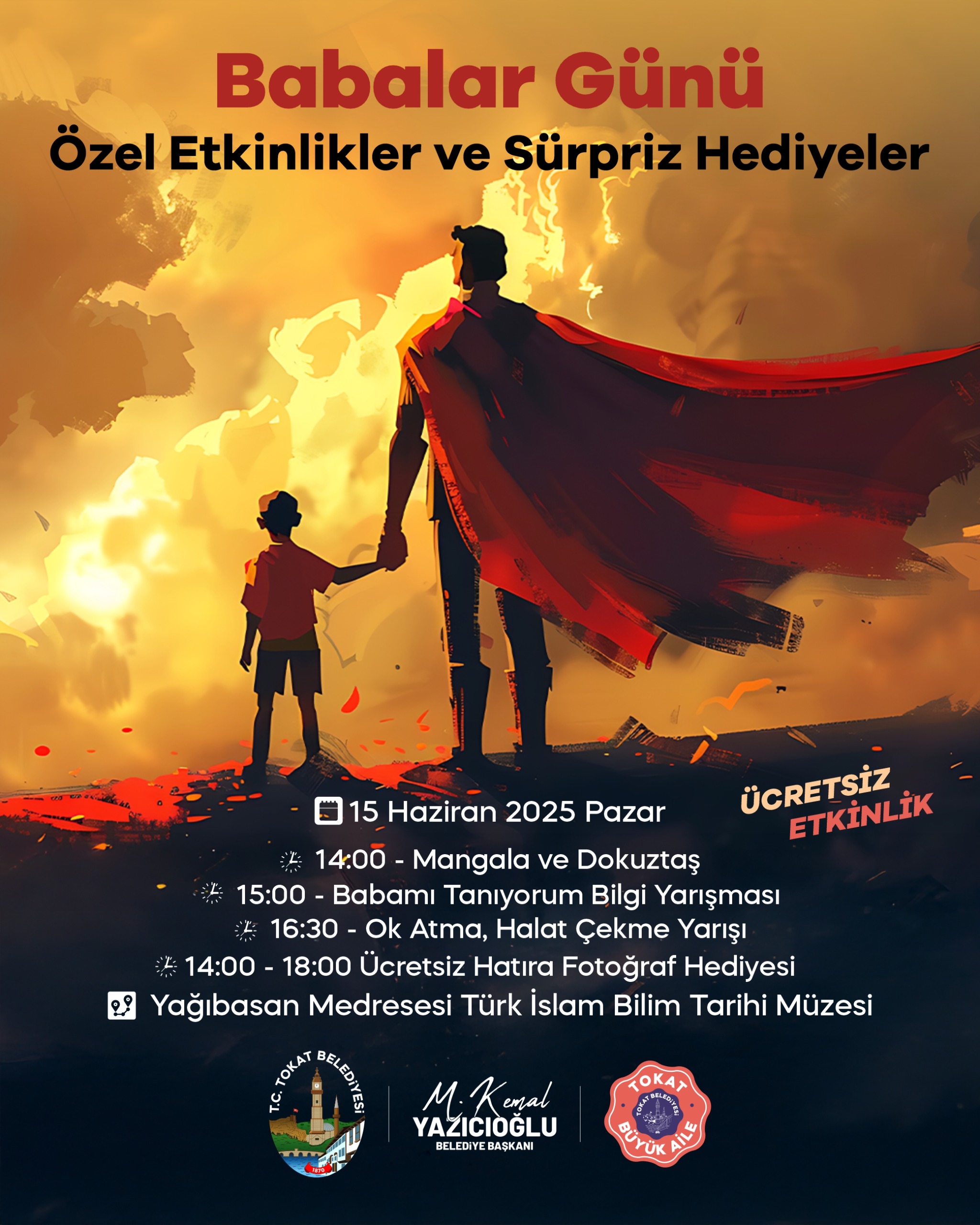 Babalar Günü Özel Etkinlikler ve Sürpriz Hediyeler