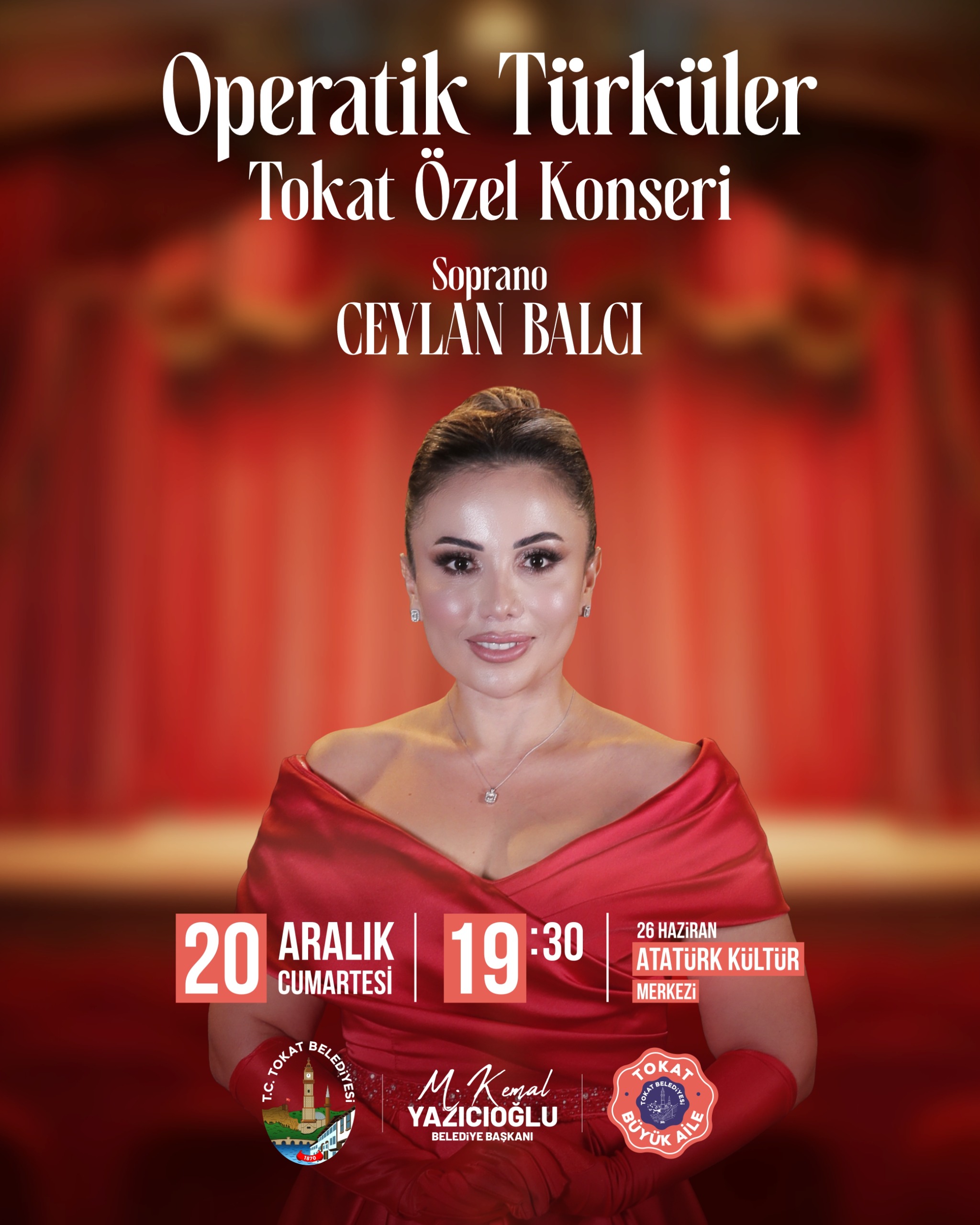 Operatik Türküler Tokat Özel Konseri