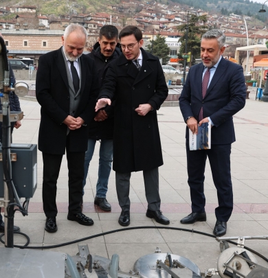 BAŞKAN YAZICIOĞLU: YERLİ ÜRETİM GENEL AMAÇLI TEMİZLİK ARACIMIZ HAYIRLI OLSUN