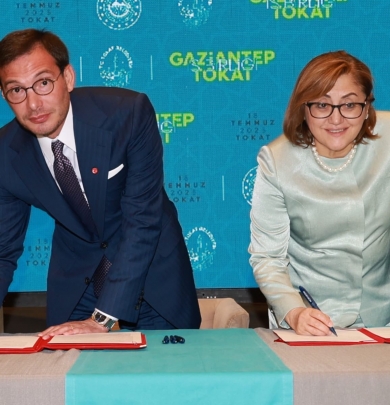 GAZİANTEP & TOKAT İŞ BİRLİĞİ PROTOKOLÜ İMZALANDI