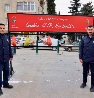  PAZAR YERLERİNDE “ASKIDA SEBZE VE MEYVE” UYGULAMASI