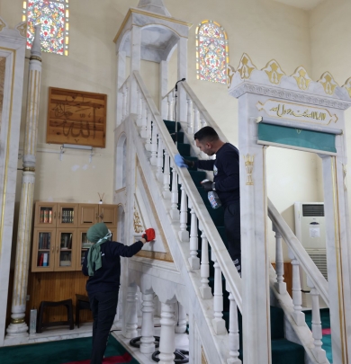 TOKAT’TA İBADETHANELER RAMAZAN’A HAZIR