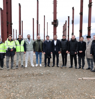 TOKAT YENİ YEŞİL KÜÇÜK SANAYİ SİTESİ HIZLA YÜKSELİYOR