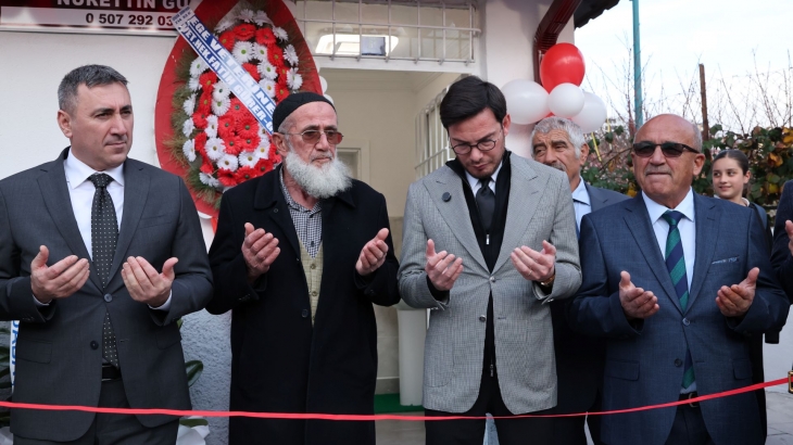 BAHÇELİEVLER MAHALLESİ MUHTARLIK BİNASI YENİLENEN YÜZÜYLE HİZMETE AÇILDI