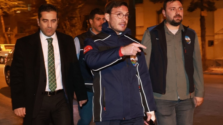 BAŞKAN YAZICIOĞLU, ÇALIŞMA ALANLARINI GECE GÜNDÜZ DEMEDEN YERİNDE İNCELİYOR