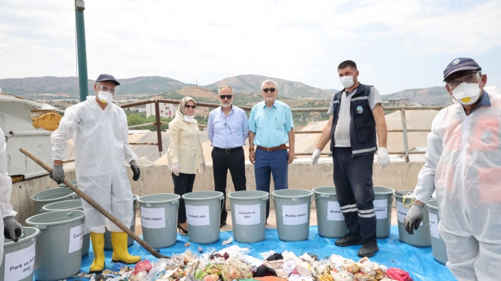 BELEDİYE ATIK KARAKTERİZASYONU ÇALIŞMASI BAŞLADI