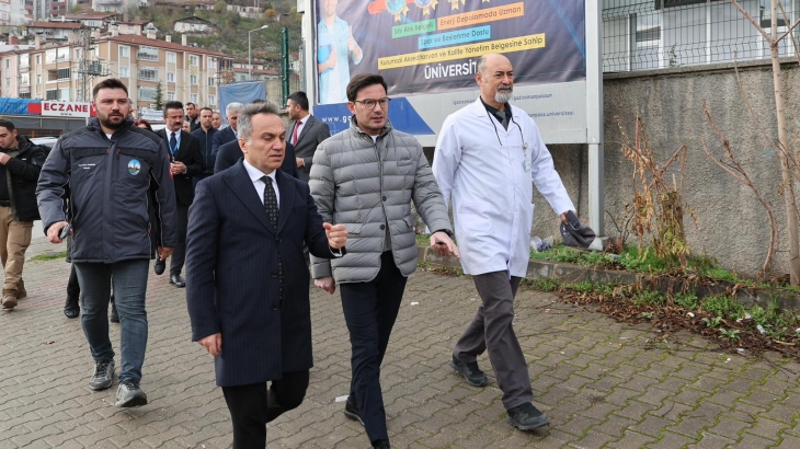 TOKAT BELEDİYESİ, ÜNİVERSİTE HASTANESİNİN OTOPARK SORUNUNU ÇÖZÜYOR